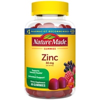 Nature Made Extra Strength Zinc Gummies Mixed Berry