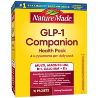 Nature Made GLP-1 Companion Health Pack - Multi, B12, Calcium +D3