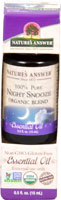 Nature's Answer 100% Pure Organic Essential Oil Blend Night Snooze