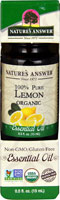 Nature's Answer 100% Pure Organic Essential Oil Lemon