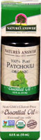 Nature's Answer 100% Pure Organic Essential Oil Patchouli