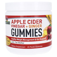 Nature's Answer Apple Cider Vinegar + Ginger Gummies