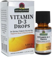 Nature's Answer Vitamin D-3 Drops