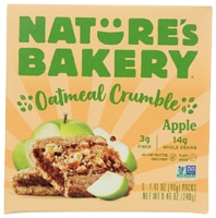 Nature's Bakery Oatmeal Crumble Apple