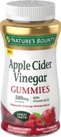 Nature's Bounty Apple Cider Vinegar Gummies Raspberry Pomegranate