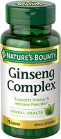 Nature's Bounty Ginseng Complex Plus Royal Jelly