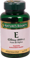 Nature's Bounty Vitamin E Pure dl-Alpha