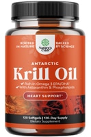 Nature's Craft Antarctic Krill Oil with Astaxanthin & Phospholipids