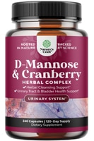 Nature's Craft D Mannose With Cranberry Supplement