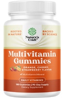 Nature's Craft Multivitamin Gummies Orange Cherry Strawberry