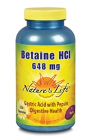 Nature's Life Betaine Hydrochloride