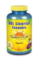 Nature's Life DGL Licorice Chewable