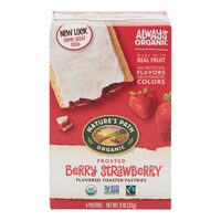 Nature's Path Organic Frosted Toaster Pastries Berry Strawberry