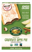 Nature's Path Organic Frosted Toaster Pastries Granny's Apple Pie