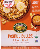 Nature's Path Organic Granola Cereal Peanut Butter