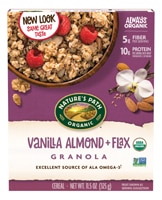 Nature's Path Organic Granola Cereal Vanilla Almond + Flax