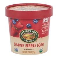 Nature's Path Organic Hot Oatmeal Summer Berries Boost