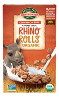 Nature's Path Organic Rhino Rolls Cereal Cinnamon Bun