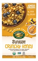 Nature's Path Organic Sunrise Cereal Gluten Free Crunchy Honey