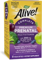 Nature's Way Alive! Complete Premium Prenatal Multivitamin with Folate & Iron