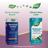Nature's Way Bronchial Soothe Syrup - Ivy Leaf Extract - Non-Drowsy - 0.1% Alcohol
