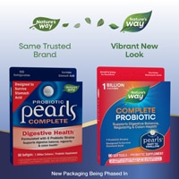 Nature's Way Complete Probiotic Pearls - Digestive Balance - 1 Billion Live Cultures