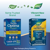 Nature's Way Fortify Optima 50+ Probiotic - Digestive Health - 90 Billion Cultures