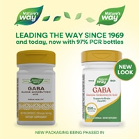 Nature's Way GABA - Gamma-Aminobutyric Acid - Supports Brain Health