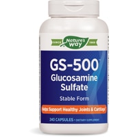 Nature's Way GS-500 Glucosamine Sulfate - Stable Form - Helps Support Healthy Joints