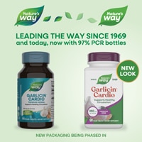 Nature's Way Garlicin Cardio Premium Herbal - Garlic Supplement - 350 mg Per Serving