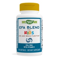 Nature's Way Kids EFA Blend EPA-DHA with Vitamin E - Eye & Brain Function