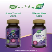 Nature's Way Kids Sambucus Elderberry Cough Relief Immune
