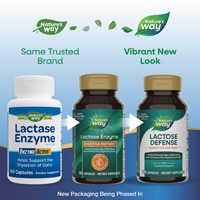 Nature's Way Lactose Defense - Digestive Enzymes - Supports the Digestion of Dairy