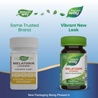 Nature's Way Melatonin Lozenge - 2.5 mg Per Serving - Zero Sugar