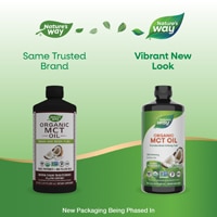 Nature's Way Organic MCT Oil - Brain & Body Fuel from Coconut - Keto and Paleo Certified