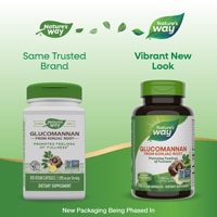 Nature's Way Premium Herbal Glucomannan from Konjac Root