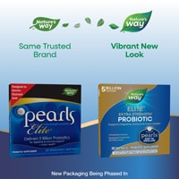 Nature's Way Probiotic Pearls Elite - Digestive Health - 5 Billion Live Cultures