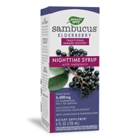 Nature's Way Sambucus Eldberry NightTime Syrup with Melatonin