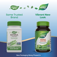 Nature's Way Senna Leaves - 1,350 mg per 3-Capsule Serving