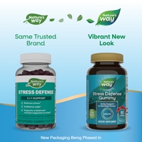 Nature's Way Stress Defense Gummy - Stress Support - with Ashwagandha & Magnesium