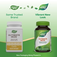 Nature's Way Ultimate Iron - Healthy Red Blood Cells - Vitamin C B12 Folate