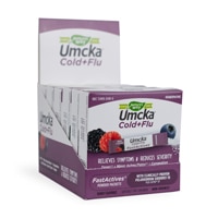 Nature's Way Umcka Cold+Flu FastActives - Relieve Symptoms - Berry Flavored