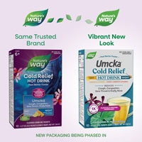 Nature's Way Umcka Cold Relief Hot Drink - Homeopathic - Day & Night Formula