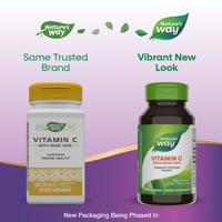 Nature's Way Vitamin C with Rose Hips - 1,000 mg Vitamin C Per 2-Capsule Serving