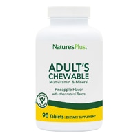 NaturesPlus Adult's Chewable Multi-Vitamin and Mineral Natural Pineapple