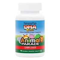 NaturesPlus Animal Parade Children's DHA Kidz Omega 3 Cherry