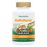 NaturesPlus Animal Parade Gold Children's Multivitamin Orange