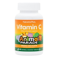 NaturesPlus Animal Parade Vitamin C Children's Chewable with Whole Food Concentrates