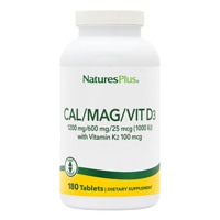 NaturesPlus Cal Mag Vit D3 with Vitamin K2