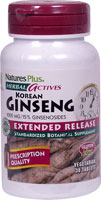 NaturesPlus Herbal Actives Korean Ginseng Extended Release